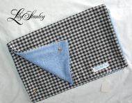 Blue Gingham Changing Mat